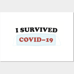 I SURVIVED COVID-19 Posters and Art